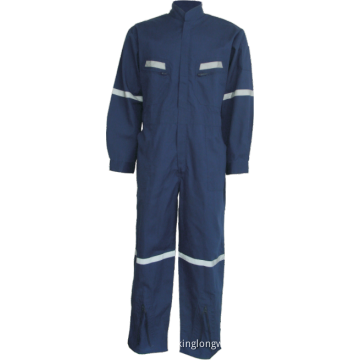 HI VIS Outdoor Work Construction Cargo Coverall with reflective tape